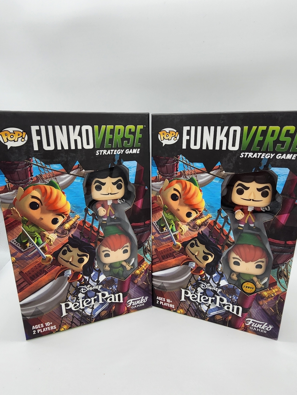 FunkoVerse Disney Peter Pan Strategy Game Bundle of 2 NWT Sealed
